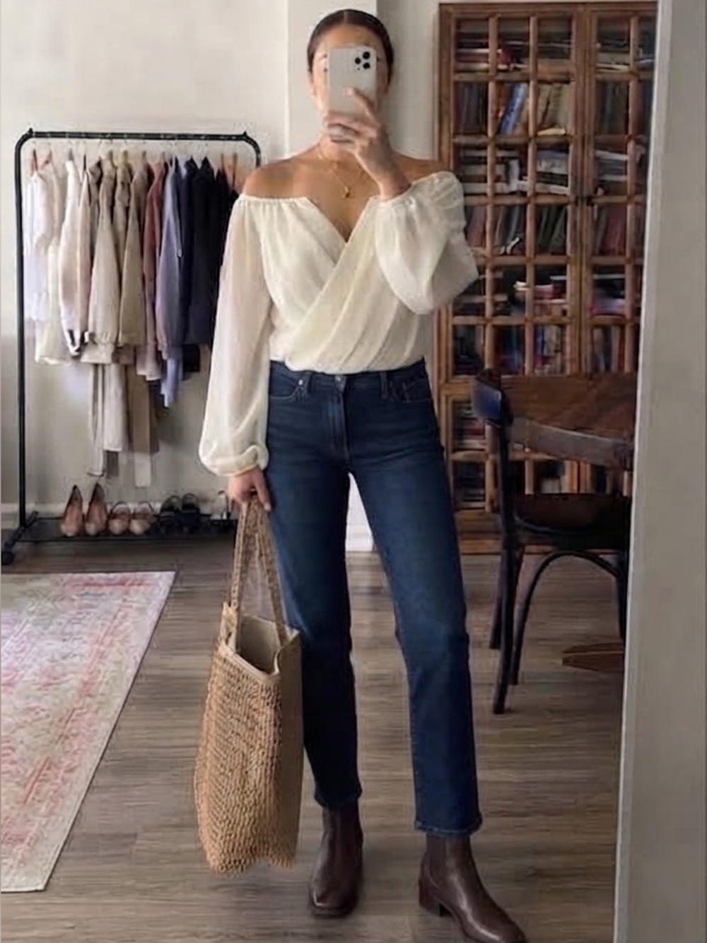 & Other Stories Straight Leg Jeans | Cropped/Ankle | High Rise | Size 30/26